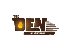 Den on Sunset Bar Logo Design Brand Identity
