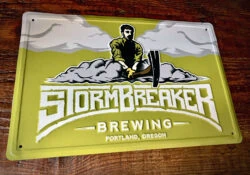 Stormbreaker Logo on Signage