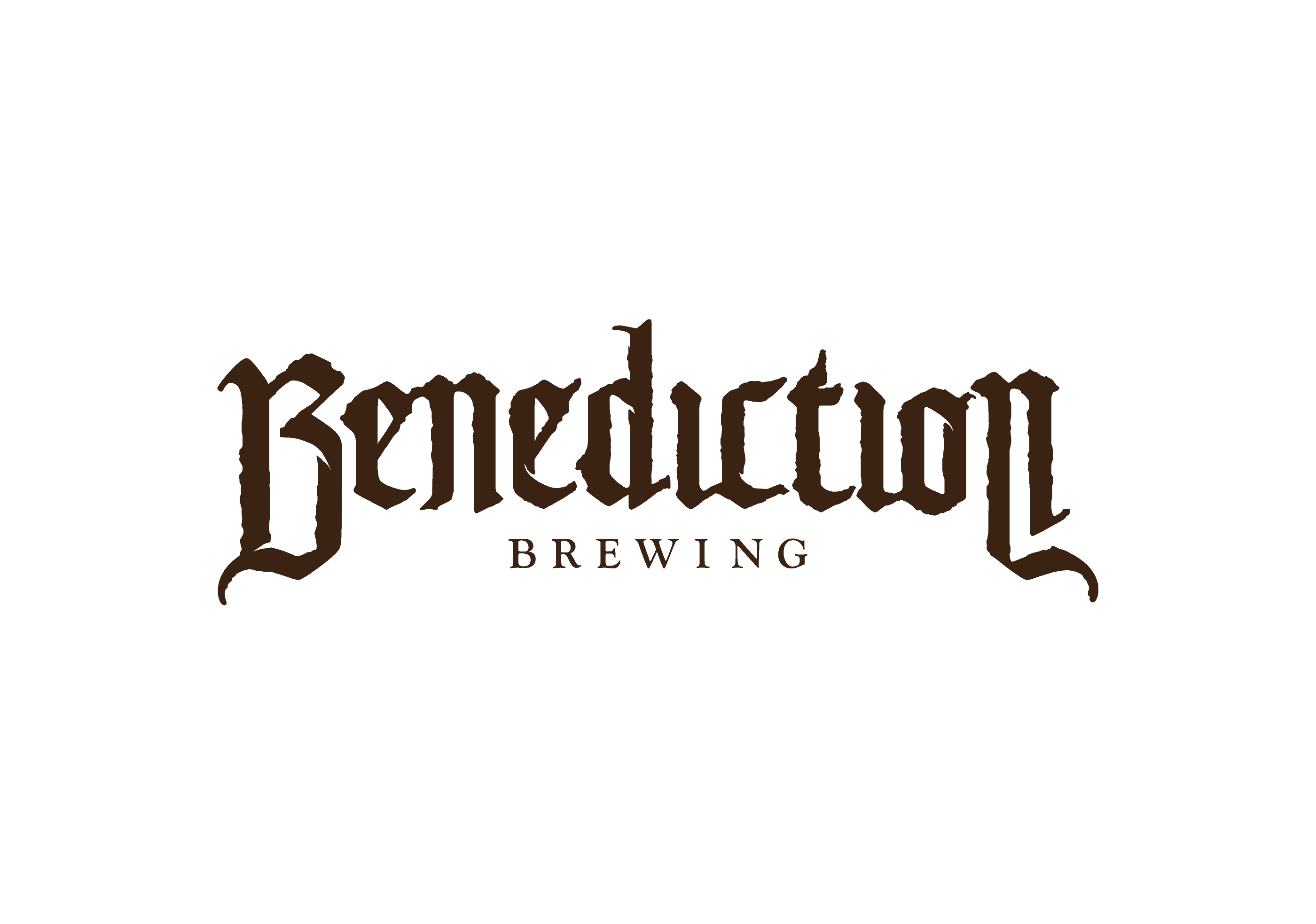Benediction Brewering Logo Design Brand Identity
