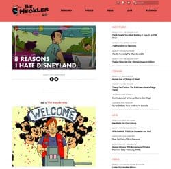TBS Heckler Front Page Illustration Animations
