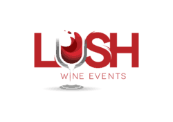Lush Wine Events Brand Identity Logo Design