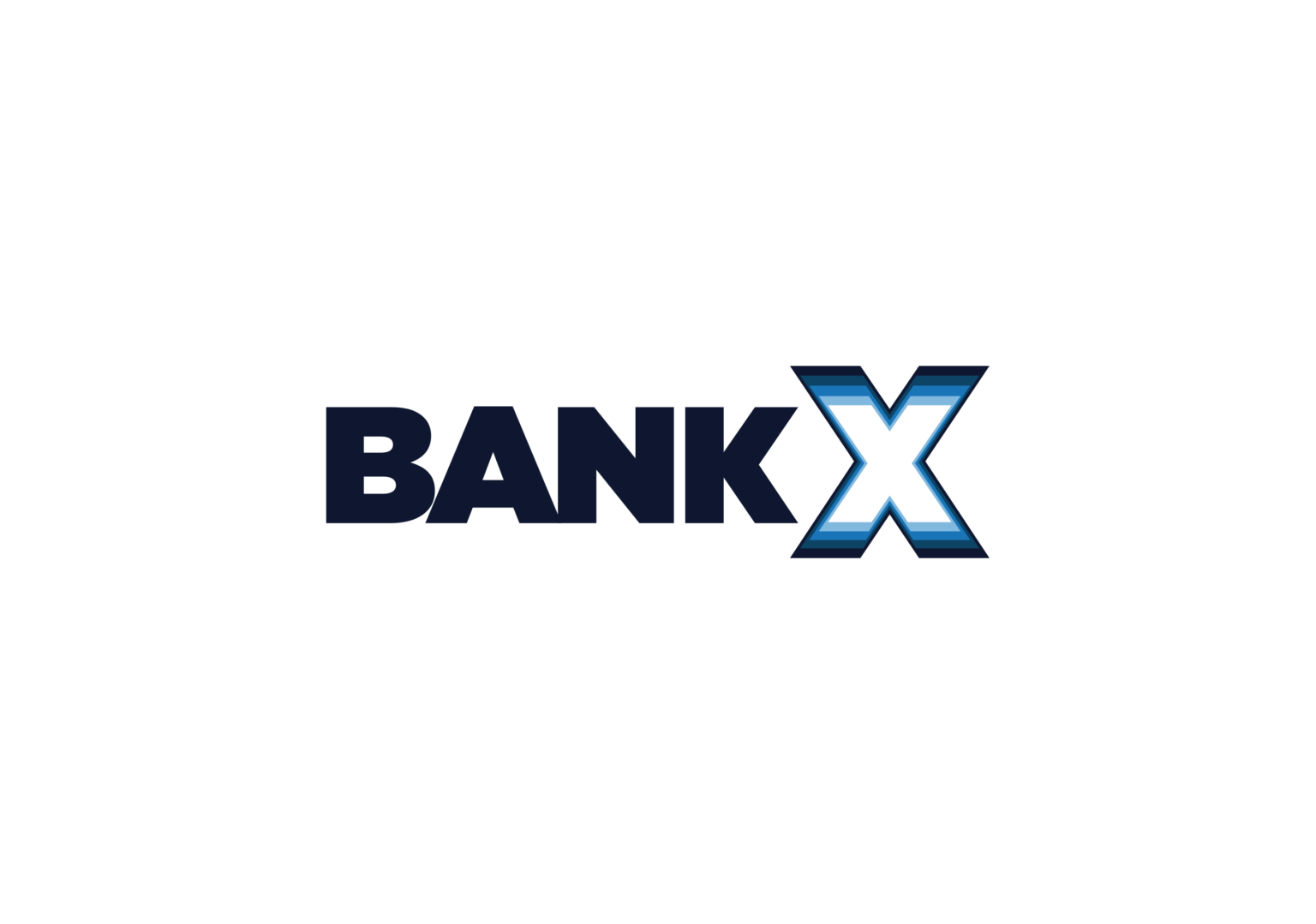 Bankx Brand Identity Logo
