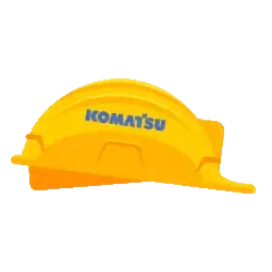 Komatsy Construction Helmet Animation