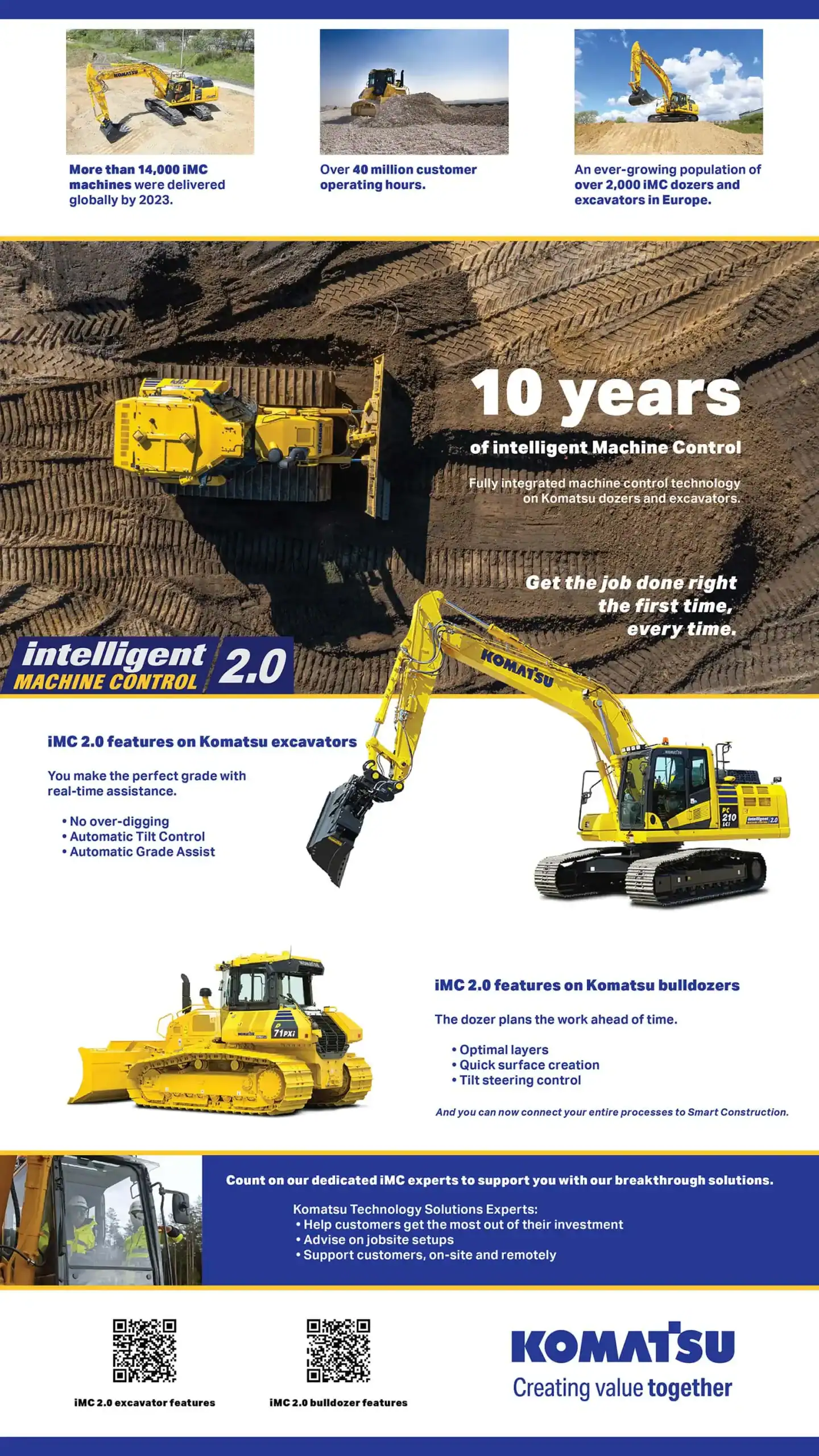 Komatsu Infographic Poster