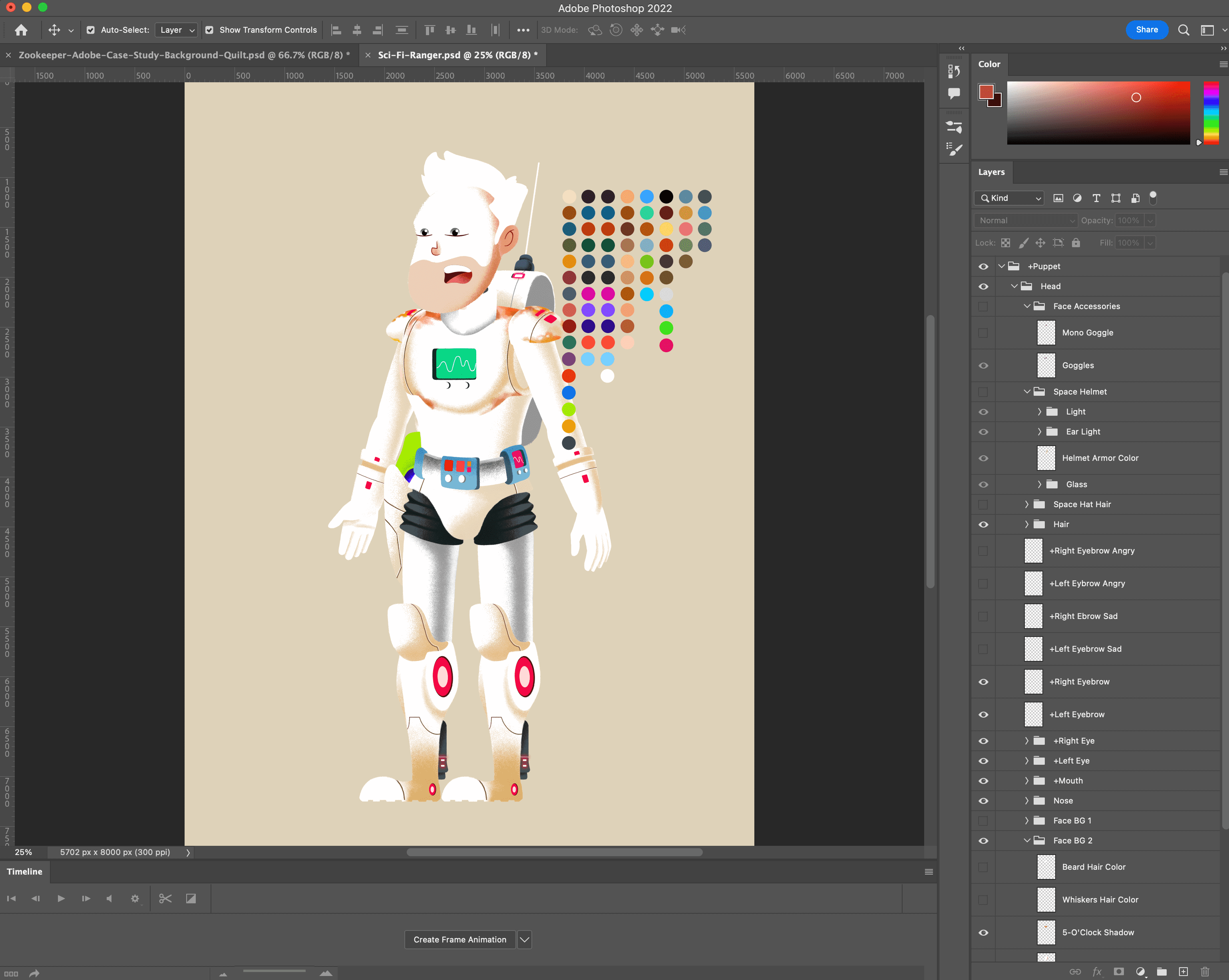 Adobe Character Animator Puppet Maker Designs