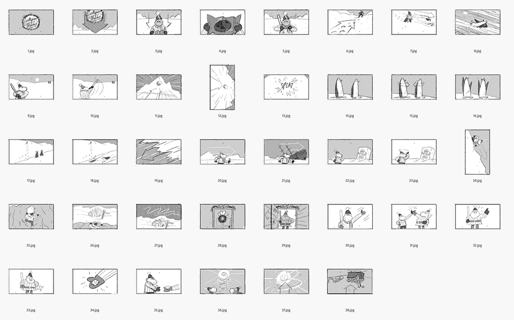 Southpaw Storyboards