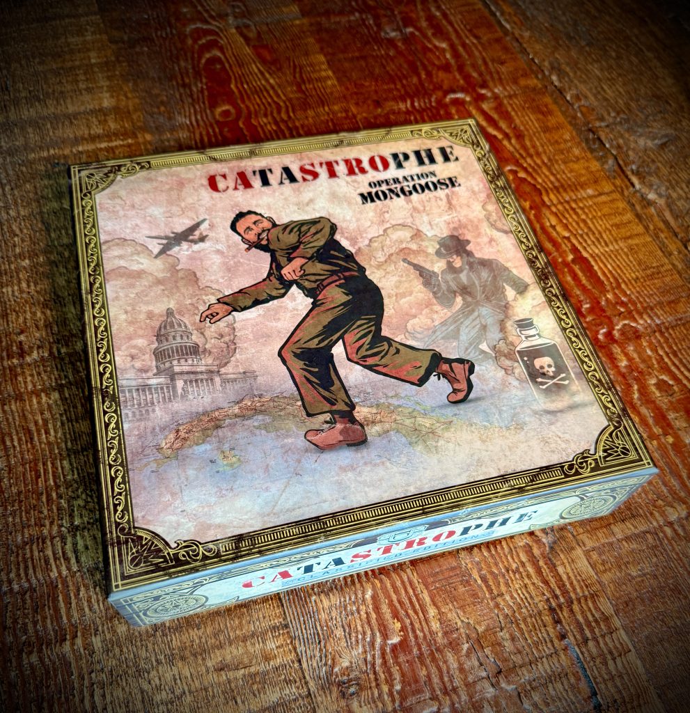 Catastrophe Board Game Original Illustration + Branding